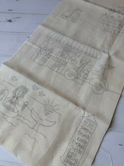 The Birdhouse | Stitchery Panel - Sunkissed Sojourn [6126]