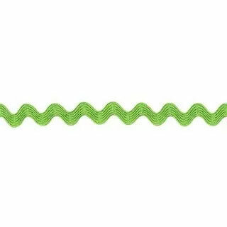 ZigZag band | 7mm - Limegroen
