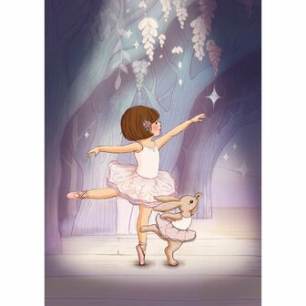Ansichtkaart Belle &amp; Boo | Swan Lake