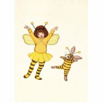 Ansichtkaart Belle &amp; Boo | Bumble Bee Friend