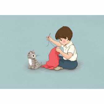 Ansichtkaart Belle &amp; Boo | Make Do and Mend