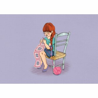 Ansichtkaart Belle &amp; Boo | Crochet