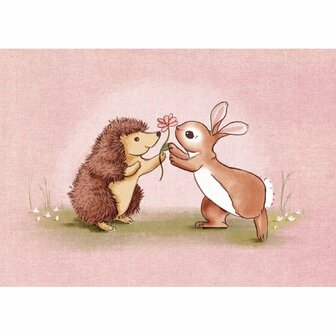 Ansichtkaart Belle &amp; Boo | Petals &amp; Prickles