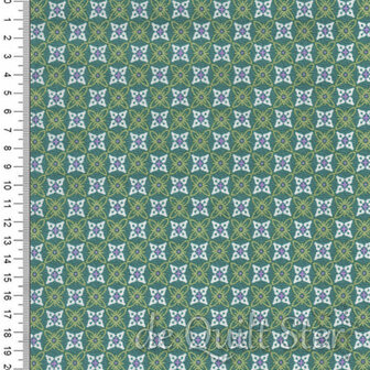 Andover | Sweet Things - Quatrefoil Teal [1643T]
