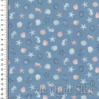 Makower | Driftwood - Sealife Blue [175B]