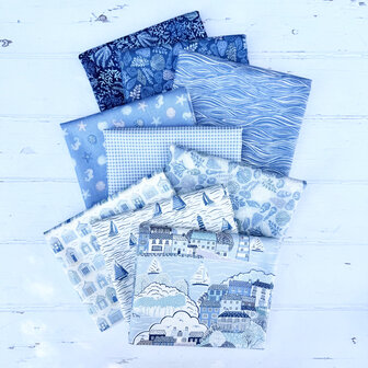 Makower | Driftwood - Bundel 9x FatEights