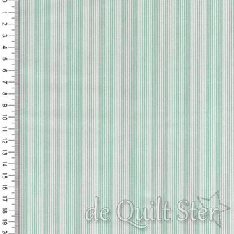 Makower | Little Ones - Pin Stripe Teal [2088G3]