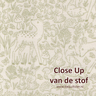 Makower | Little Ones - Etched Green [194G]