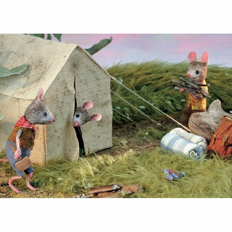 Maggie Rudy | Ansichtkaart A6 | Camping [BZR114585]