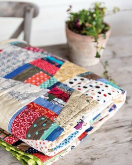 Emily Bailey | Scrap Quilts, from crumbs, strips &amp; strings