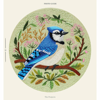 Emillie Ferris | Paint with Thread, in the garden