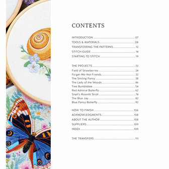 Emillie Ferris | Paint with Thread, in the garden