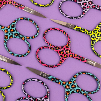 Bohin | Fancy Borduurschaartjes 9cm - Pop Leopard 'Mauve/Fuchsia' [99030B]