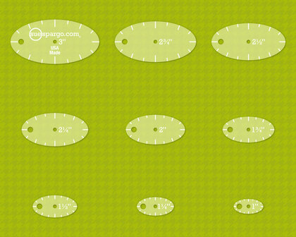 Sue Spargo | Creative Stitching Tools - Ovals Easy [NOT-CST-05]