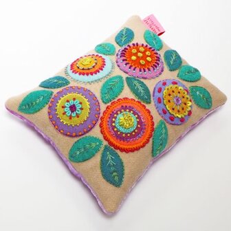 Sue Spargo | Pansy Pincushion