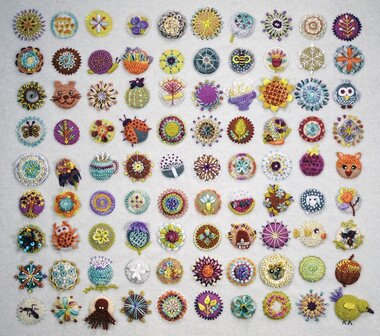 Sue Spargo | Toned Down - Circle Sampler KIT