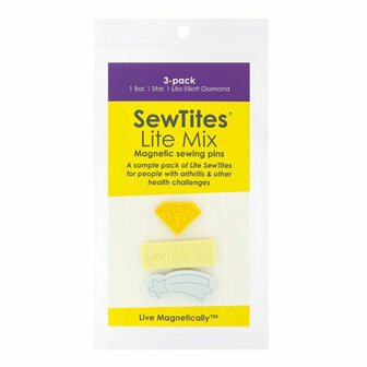 SewTites | Light Mix - Magnetic Sewin Pins - Libbs Elliot