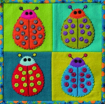 Sue Spargo Kit | Ladybug - colorway 3