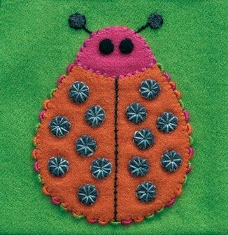 Sue Spargo Kit | Ladybug - colorway 3