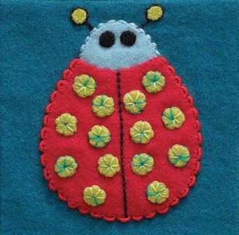 Sue Spargo Kit | Ladybug - colorway 2