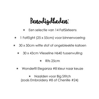 Quilt Ster Patroon | Kantha Tasje + Bonuspatroon