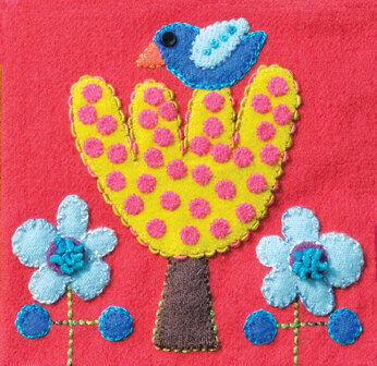 Sue Spargo Kit | Bird and Tree - colorway 1
