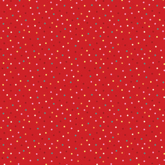 Poppie Cotton | Country Confetti - Hot Tamale Bright Red [CC20194]