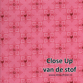 Poppie Cotton | Barnyard Bandana - Hot Kisses Pink [BB21313]
