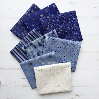 Kerst 2026 | Snowy Crystals - Bundel 8x FatEights