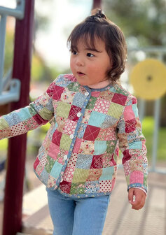 Melly &amp; Me | Tic Tac Toe - Children's Patchwork Jacket [MM186]