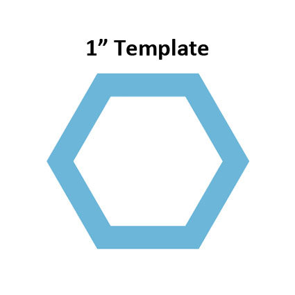 Hexagon 1inch - Template I-Spy