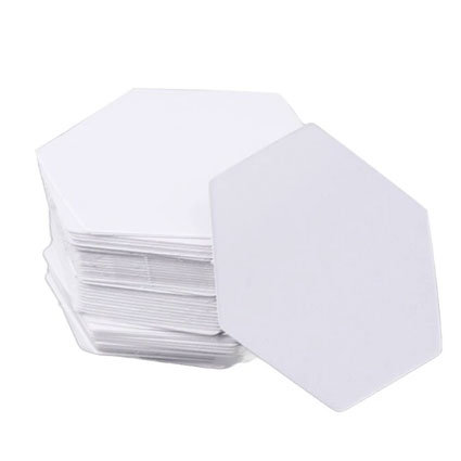 Hexagon 1-1/4inch - Papiertjes | Fabbies