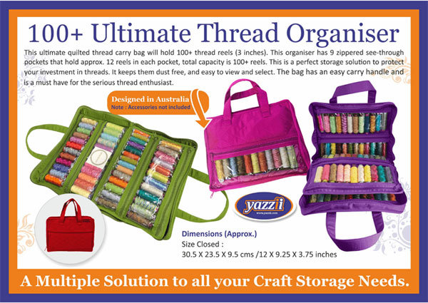 Yazzii | 100+ Ultimate Thread Organiser [CA635A] *OP BESTELLING*