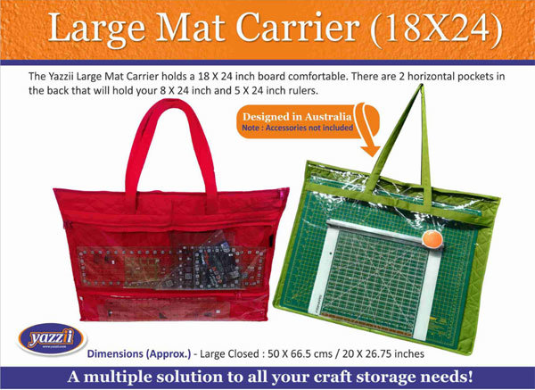 Yazzii | Large Mat Carrier [CA570N] *OP BESTELLING*