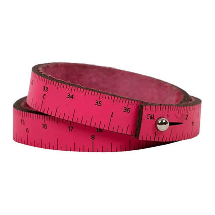 Wrist Ruler | Hot Pink 16