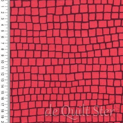 COUPON Earth Made Paradise | Brick Coral [MO055] 85x110cm
