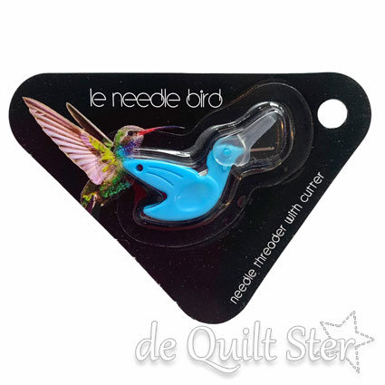 Hummingbird Draad-door-de-naald-haler BLAUW