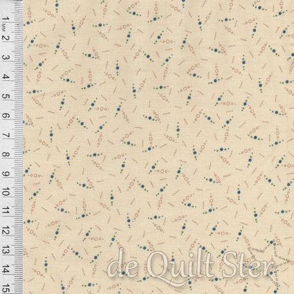 COUPON Country Meadow | Country Dots Cream [R1711Tan] 74x110cm