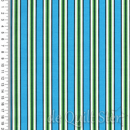 Five + Ten | Candy Stripe Blue [52486-10]