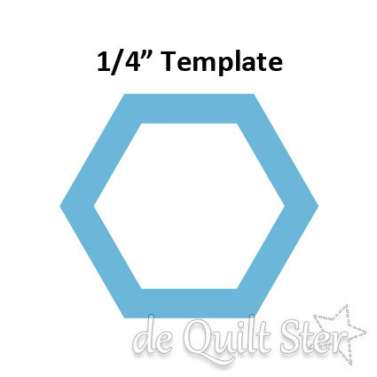 Template I-Spy | Hexagon 1/4inch [TempHEX14]
