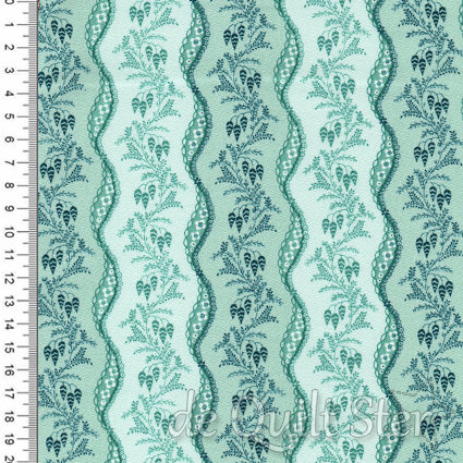 Lille| Serpentine Ribbons Light Teal [2767-17]