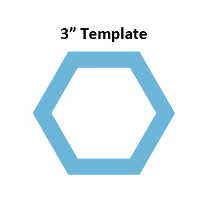 Hexagon 3inch - Template I-Spy