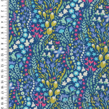 Eden | Flower Blanket Periwinkle [52809-4]