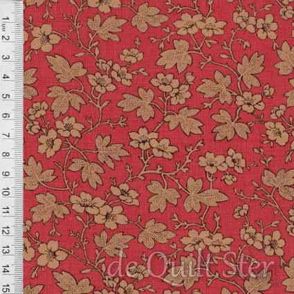 Bonheur de Jour | Gebladerte Faded Red [13913-13]