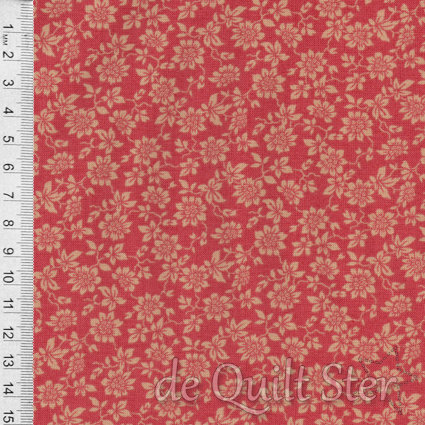 Bonheur de Jour | Bloem Ranken Faded Red [13915-13]