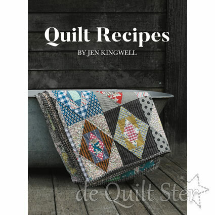 Het patroon staat beschreven in het boek Quilt Recipes (link in tekst)