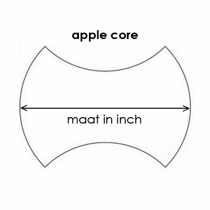 Apple Core 4inch - Papiertjes