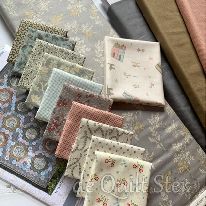 OPTIONEEL: Stoffenpakket samengesteld door De Quilt Ster