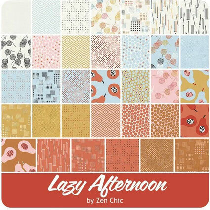 Moda Charm Pack | Lazy Afternoon by Zen Chic