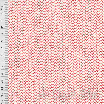 Red and White | Wave [49195-11]